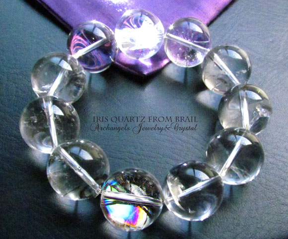ブラジル産アイリスクォーツ18mm・ブレス